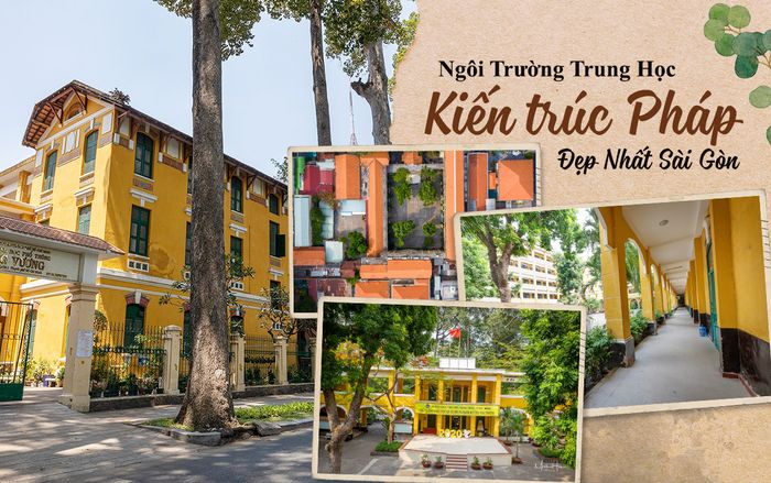 Vẻ đẹp nhuốm màu thời gian của ngôi trường THPT với kiến trúc Pháp đẹp nhất Sài Gòn