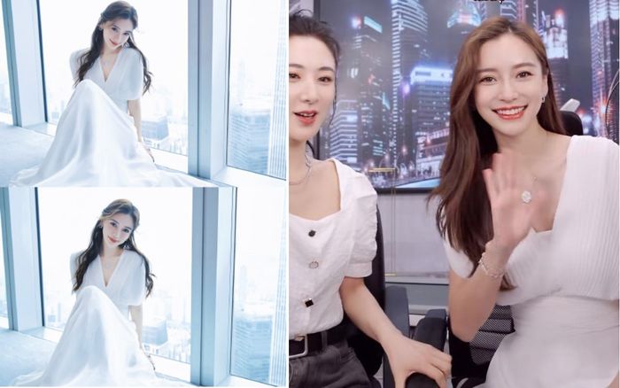 Chủ xị livestream bị dìm hàng khi Angelababay diện váy dài phối với trang sức 73.000 USD