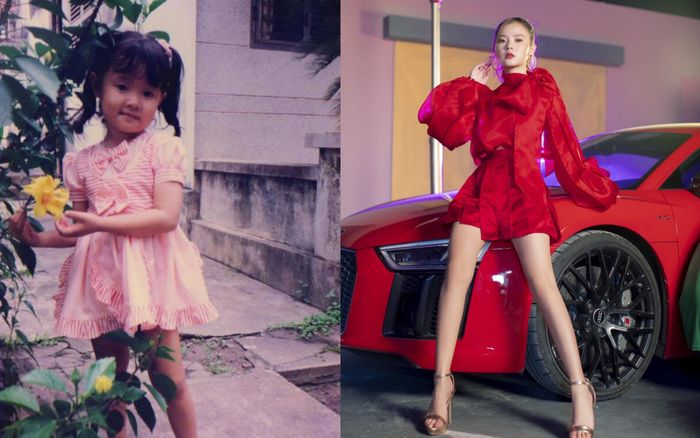 Midu làm fan thích thú khi đăng ảnh thuở bé với phong cách thời trang cực chất