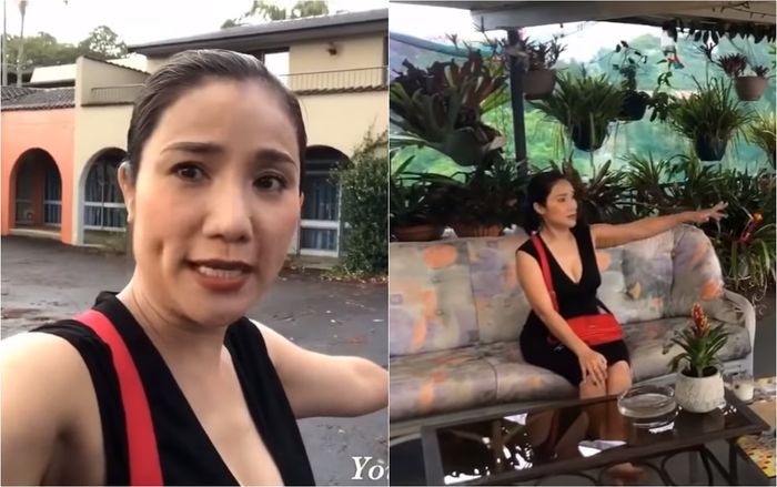 Khám phá căn nhà rộng thênh thang của 'bà mối' Cát Tường tại xứ sở chuột túi