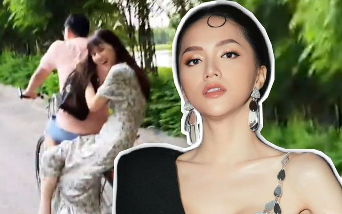 Hương Giang vừa đi xe đạp vừa ngẫu hứng hát hò, nhưng lại 'fail toàn tập' vì mãi lo diễn nét… hồn nhiên