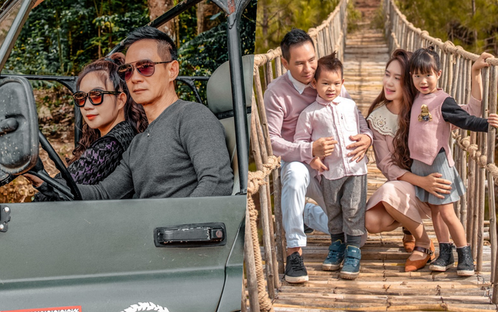 Lý Hải 'chất lừ' lái xe jeep đưa vợ đi ngắm núi rừng Tây Nguyên, chuẩn bị kỷ niệm 10 năm ngày cưới