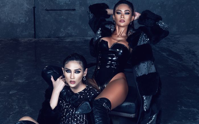 Mâu Thuỷ, Võ Hoàng Yến 'chị chị em em', đọ sắc quyến rũ hút chặt mắt nhìn