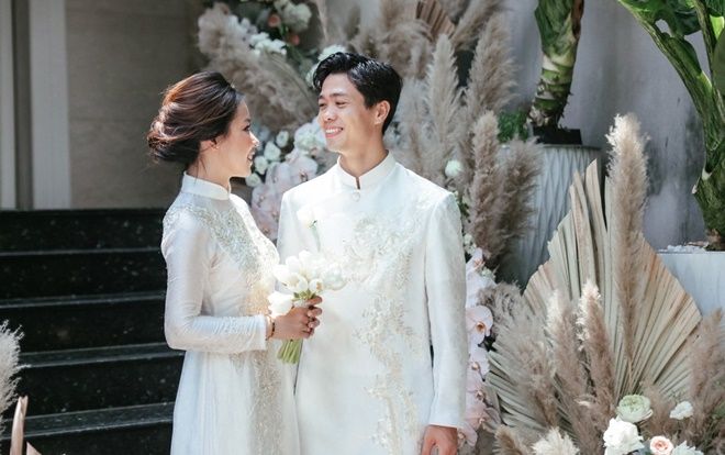 Ngắm bộ ảnh cưới siêu đẹp và lãng mạn của Công Phượng - Viên Minh