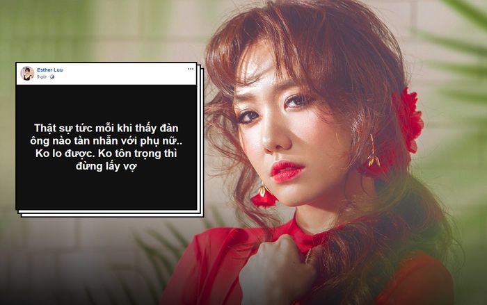 Hari Won gây hoang mang với dòng chia sẻ 'Không tôn trọng vợ thì đừng lấy vợ'