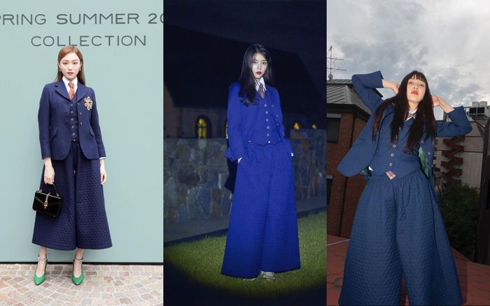 3 mỹ nhân Hàn diện suit Gucci 'cân' cả mẫu gốc, đỉnh nhất là chân dài xinh đẹp này