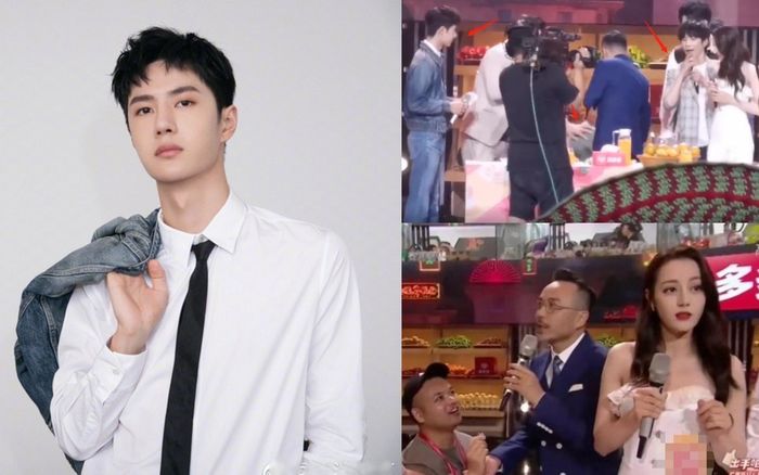 Cư dân mạng chú ý đến hình ảnh của Vương Nhất Bác khi Địch Lệ Nhiệt Ba bị fan cuồng làm phiền ngay trên sân khấu