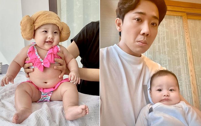 Lần đầu 'lên đồ' học bơi, cháu gái Trấn Thành 'đốn tim' dân mạng với loạt biểu cảm đáng yêu