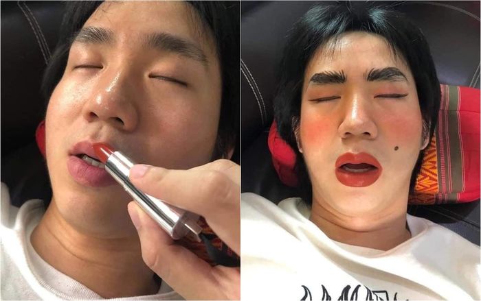 'Cười ra nước mắt' với màn chơi khăm 'lầy lội' của cô gái trẻ nhân lúc bạn trai đang ngủ