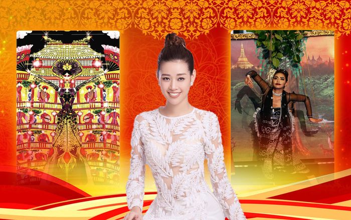 Thiết kế hoành tráng nhưng 'na ná' Best National Costume Myanmar 2016: Khánh Vân đừng chọn?