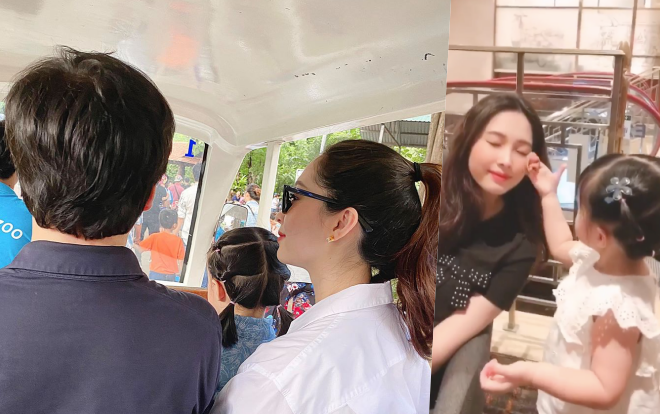 Khoe được con gái làm điệu cho, Đặng Thu Thảo khiến nhiều người trầm trồ vì vóc dáng sau sinh