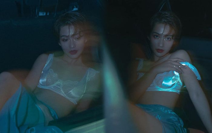 Khả Ngân khoe loạt ảnh thần thái với mái tóc ngắn: 'Còn nóng hơn cả thời tiết mùa hè ở Hà Nội'