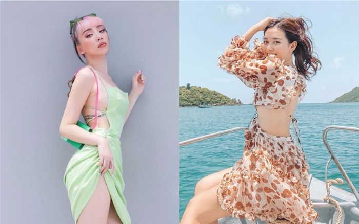 Tóc Tiên, Á hậu Tường San yêu kiểu đầm khoe lưng trần, diện mùa hè chắc chắn 'long lanh'