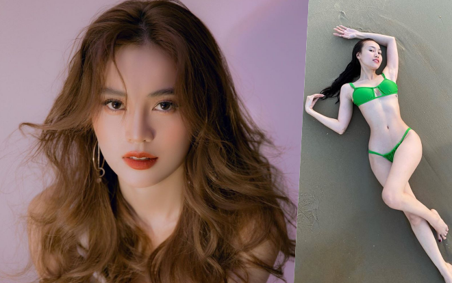 Diện bikini khoe eo thon, Ninh Dương Lan Ngọc thừa nhận ‘mẹo’ tạo dáng