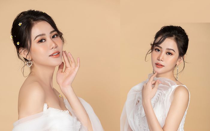 Cao Thùy Trang khoe vẻ đẹp mong manh quyến rũ với tông trắng chủ đạo