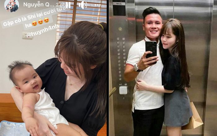 Quang Hải lại đưa bạn gái Huỳnh Anh về nhà và còn khen chăm trẻ khéo, dân tình rần rần hối thúc chuyện cưới xin