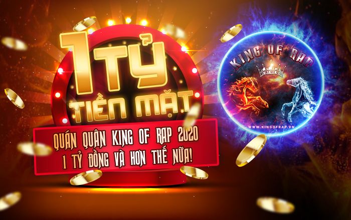 King Of Rap 2020: Người chiến thắng nhận giải thưởng lên đến 1 tỷ đồng tiền mặt và hơn thế nữa