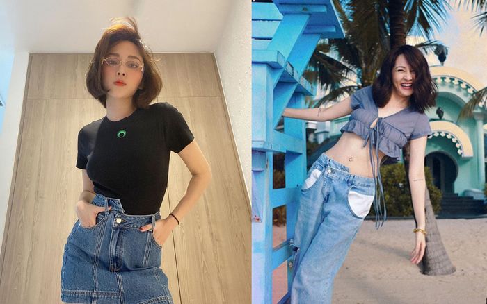 Bảo Anh, Tóc Tiên lại gây tò mò với mốt quần độc lạ