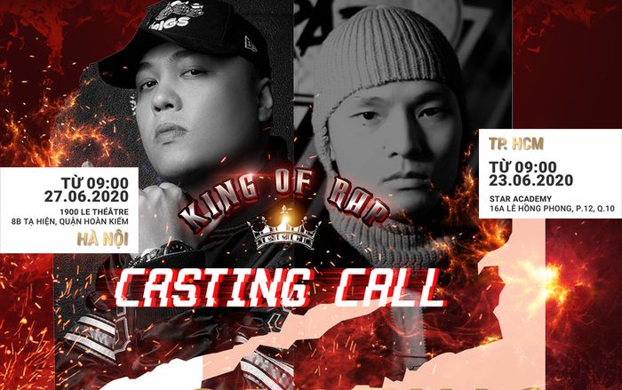 King Of Rap 2020 Casting trực tiếp tại TP.HCM và Hà Nội: Bạn đã sẵn sàng gặp LK - Datmaniac?