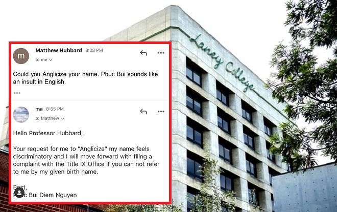 Yêu cầu sinh viên Việt phải đổi tên, giáo sư Đại học Mỹ bị đình chỉ chờ điều tra