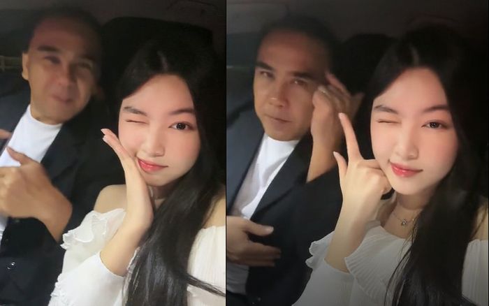 Đu trend cùng bố, con gái MC Quyền Linh bị netizen 'trách yêu' vì một điều?