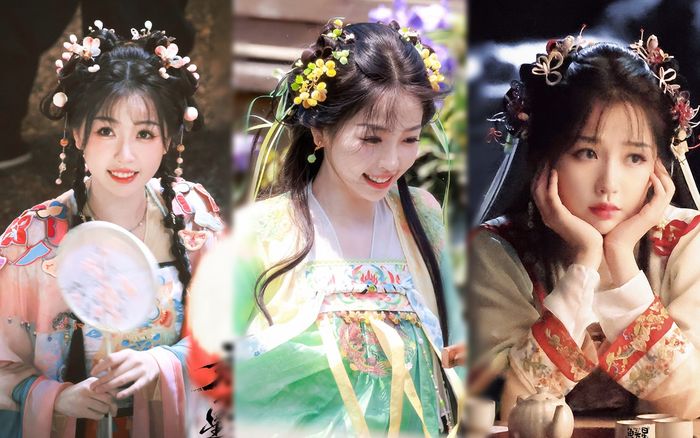 Tạo hình sặc sỡ của Ngu Thư Hân trong Vĩnh Dạ Tinh Hà: Màu xanh là chân ái