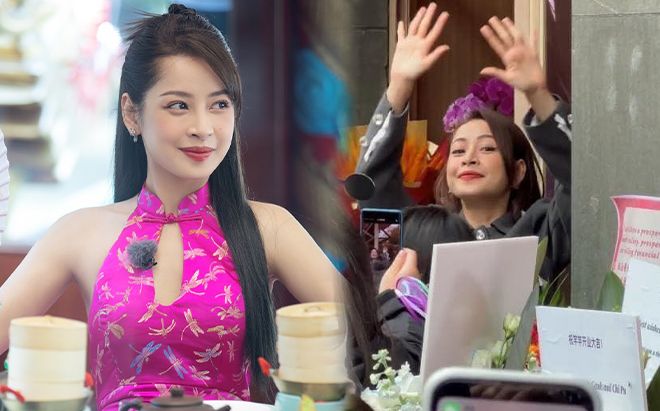 Quán phở của Chi Pu ở Thượng Hải thu hút khách xếp hàng kín cả một góc phố