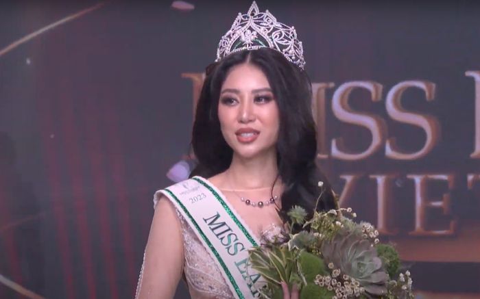 Học trò Khánh Vân đăng quang Miss Earth Vietnam 2023
