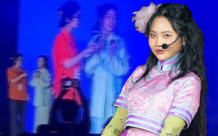 Phương Mỹ Chi gõ mõ, tụng kinh trước hàng ngàn khán giả: Ai làm lại nữa!