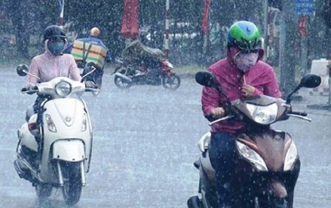 Miền Bắc đón đợt không khí lạnh tăng cường kèm mưa dông