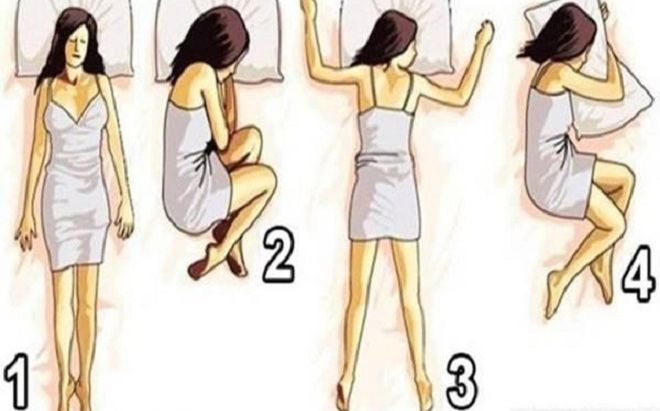 4 tư thế ngủ hé lộ vận số sướng - khổ của người phụ nữ