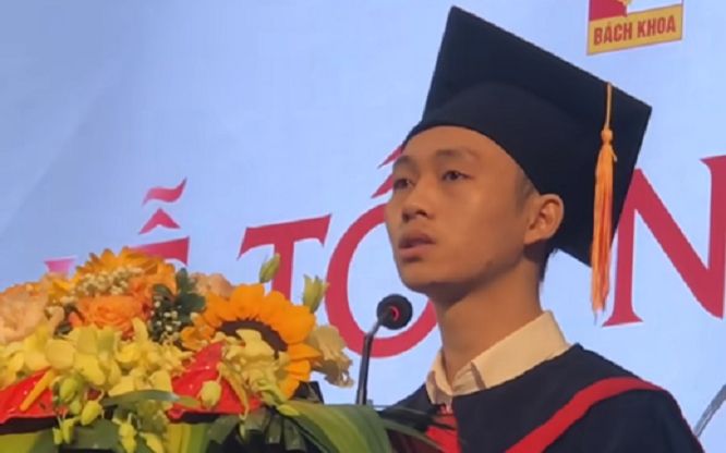 Bài phát biểu xúc động của Tân kỹ sư loại xuất sắc ĐH Bách khoa ở lễ tốt nghiệp