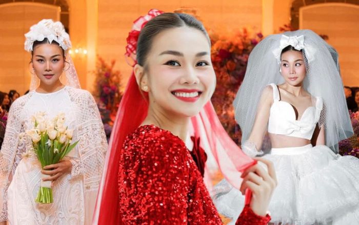 5 lần 7 lượt diện váy cưới, Thanh Hằng thành cô dâu real với màn chốt đơn xịn sò