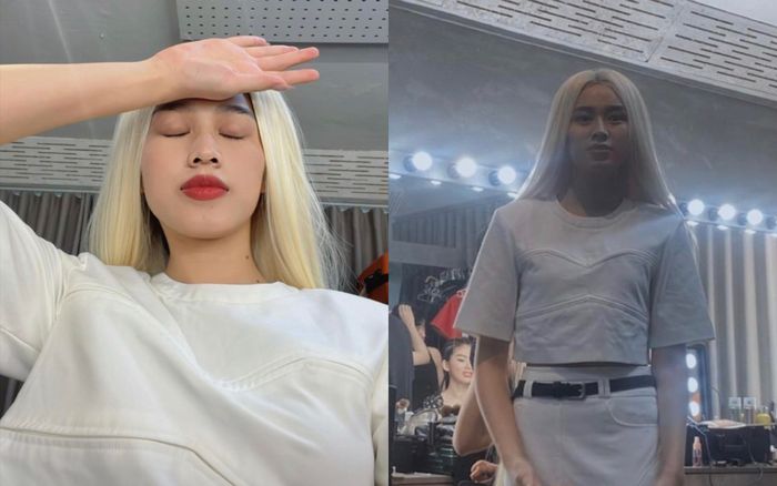 Đỗ Thị Hà khiến fan 'hú hồn' với visual tóc trắng, lộ rõ biểu cảm thất thần