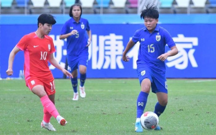 Thái Lan thua Hàn Quốc với cách biệt 1-10