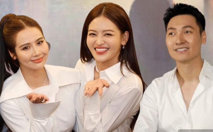 Bộ 3 Huyền Lizzie - Mạnh Trường - Thuỳ Anh 'ton sur ton', tiết lộ sự trùng hợp đặc biệt