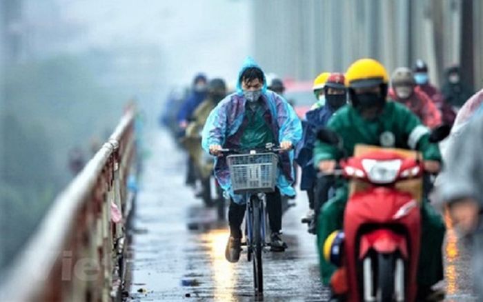Miền Bắc đón không khí lạnh kèm mưa, nhiệt độ giảm