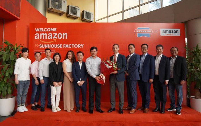 Đại diện cấp cao tập đoàn Amazon Global Selling thăm và làm việc tại nhà máy Sunhouse