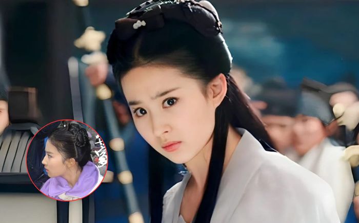 Loạt ảnh chụp lén bóc trần nhan sắc 'Tiểu Long Nữ' Lưu Diệc Phi, có đủ đẳng cấp chung mâm Triệu Lệ Dĩnh?