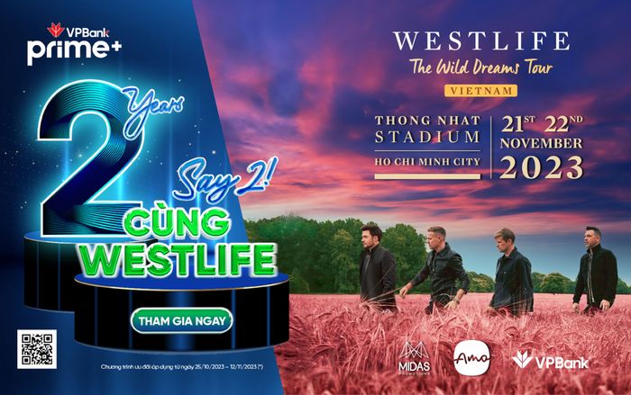 'Say 2!' với Westlife cùng VPBank