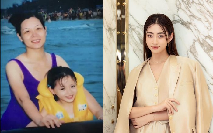 Lương Thuỳ Linh đăng ảnh lúc bé, đã hiểu lý do lớn lên thành Hoa hậu
