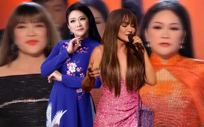Như Quỳnh và Thanh Hà đứng chung sân khấu, nhan sắc 2 nữ danh ca gây xôn xao