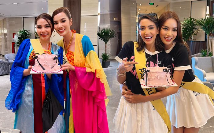 Hoàng Phương làm tròn nhiệm vụ đại diện nước chủ nhà, netizen tấm tắc ngợi khen