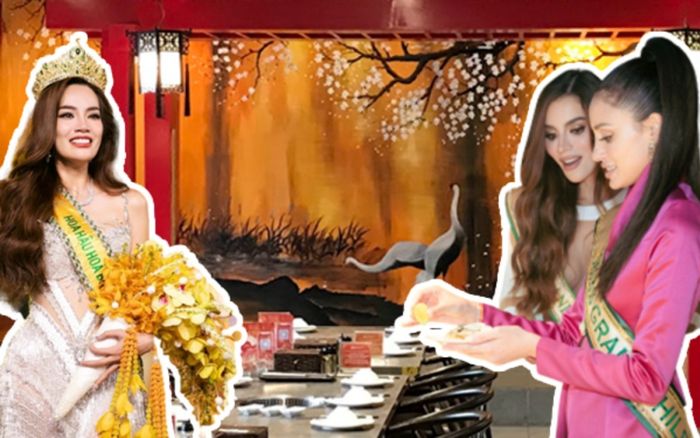 Đi ăn Buffet Hải sản Cửu Vân Long: Hoa hậu hoá 'đại sứ ẩm thực'