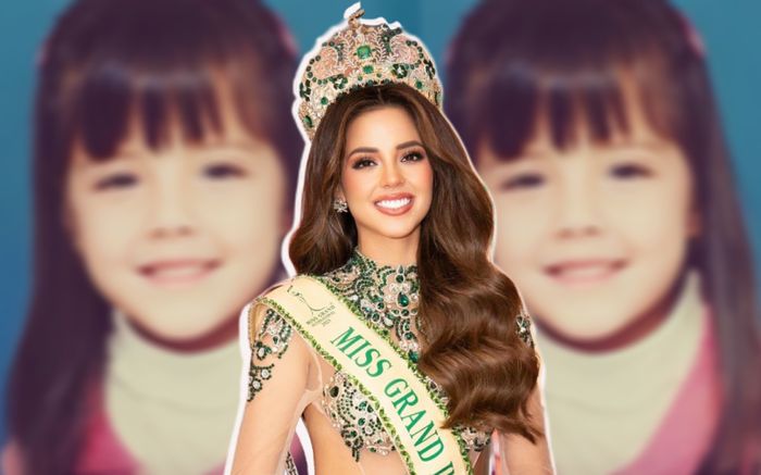 Loạn nhịp tim trước nhan sắc thuở bé của Miss Grand International 2023: 'Ụp crown' khỏi bàn cãi