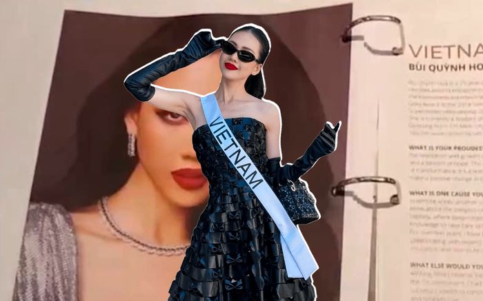 Bùi Quỳnh Hoa đưa chuyện bị dàn dựng, bắt nạt trên mạng xã hội vào 'profile' gửi đến Miss Universe