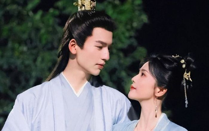 Bạch Lộc và Trương Lăng Hách công khai thân mật trên phim trường Ninh An Như Mộng