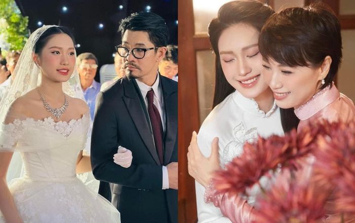 Bố mẹ Doãn Hải My gây chú ý bởi visual trẻ trung, phong độ ngời ngời