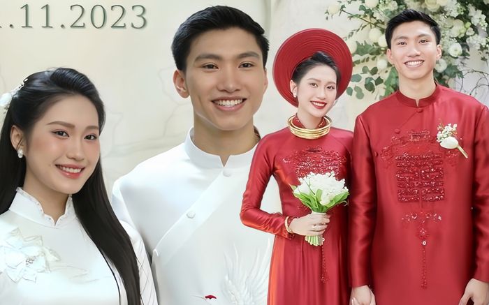 Thông điệp ẩn sau 2 trang phục trăm năm của Đoàn Văn Hậu - Doãn Hải My