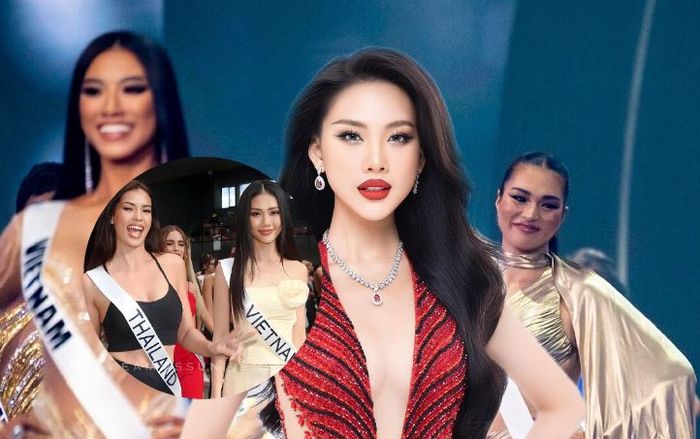 '5 lần 7 lượt' Việt Nam đọ sắc với Thái Lan ở các mùa Hoàn vũ: Bùi Quỳnh Hoa tươi roi rói bên đối thủ